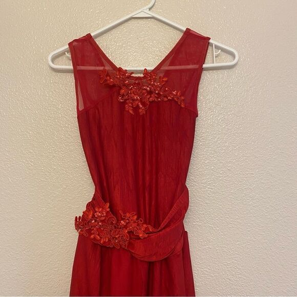 Red Dance costume 20609 We Both Know lyrical embellished MA-Medium adult - Picture 3 of 12